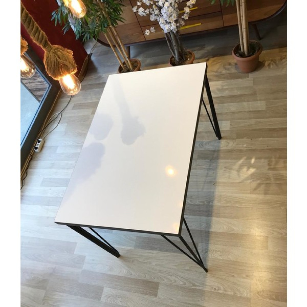 Te Home Beyaz Düz 110 x 70 cm Tek Masa Masa - Sandalye Seti / Takımı Fiyatı