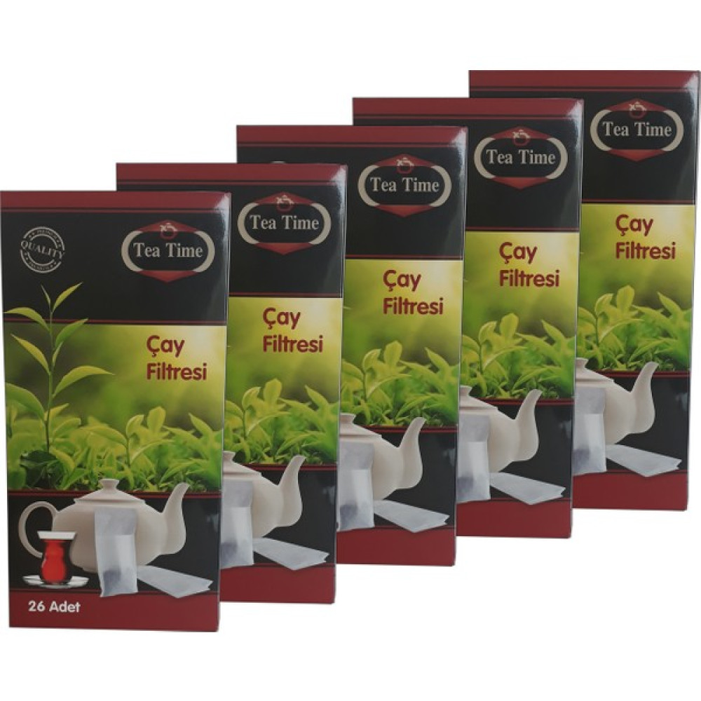 Tea Time Çay Demleme Poşeti Filtresi 20'li Paket 520 Poşet Çay Fiyatı