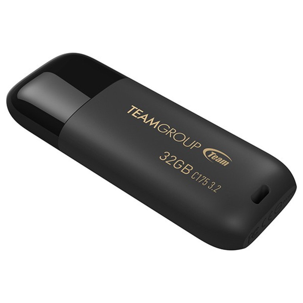 TEAM C175 32GB Usb3.2 USB Bellek (TC175332GB01) - Siyah - 32 GB Flash Bellekler Fiyatı