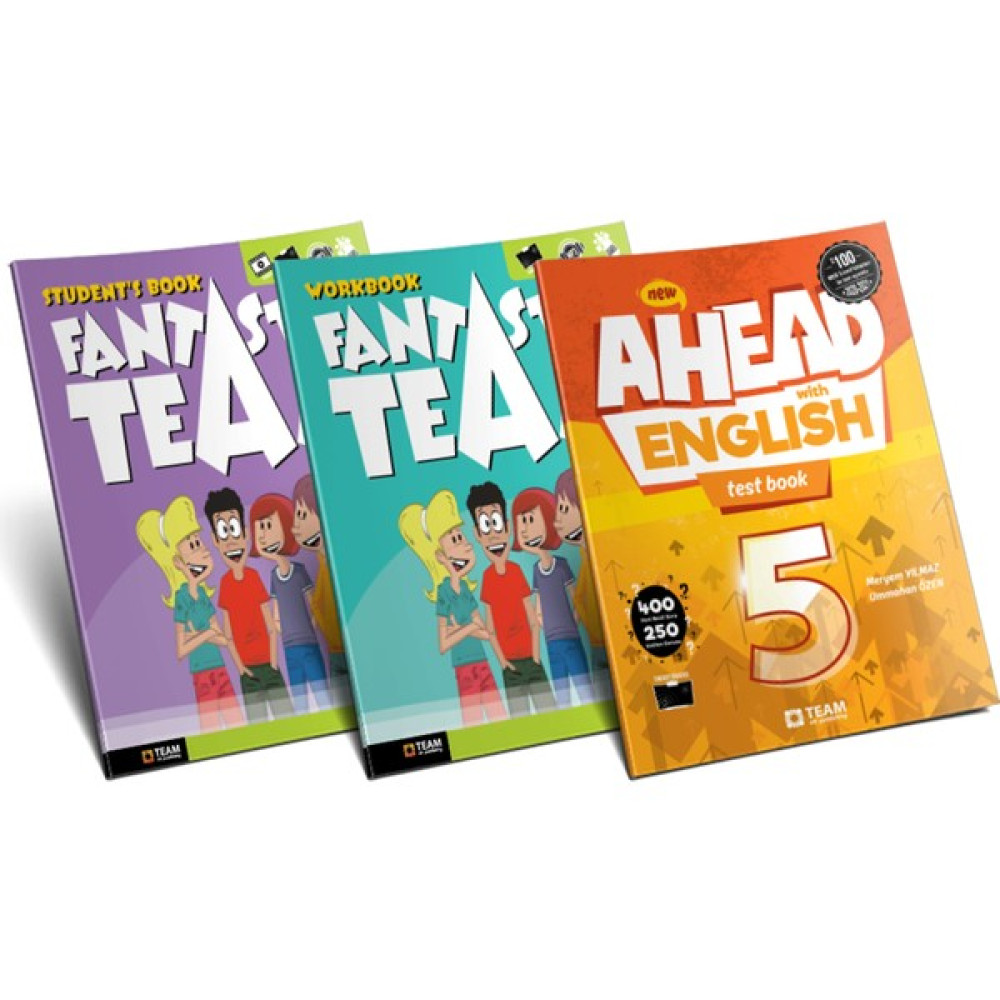 Team Elt Publishing 5. Sınıf Ingilizce Fantastic Team Student-Workbook Ahead With English Test Book Tüm Dersler Fiyatı