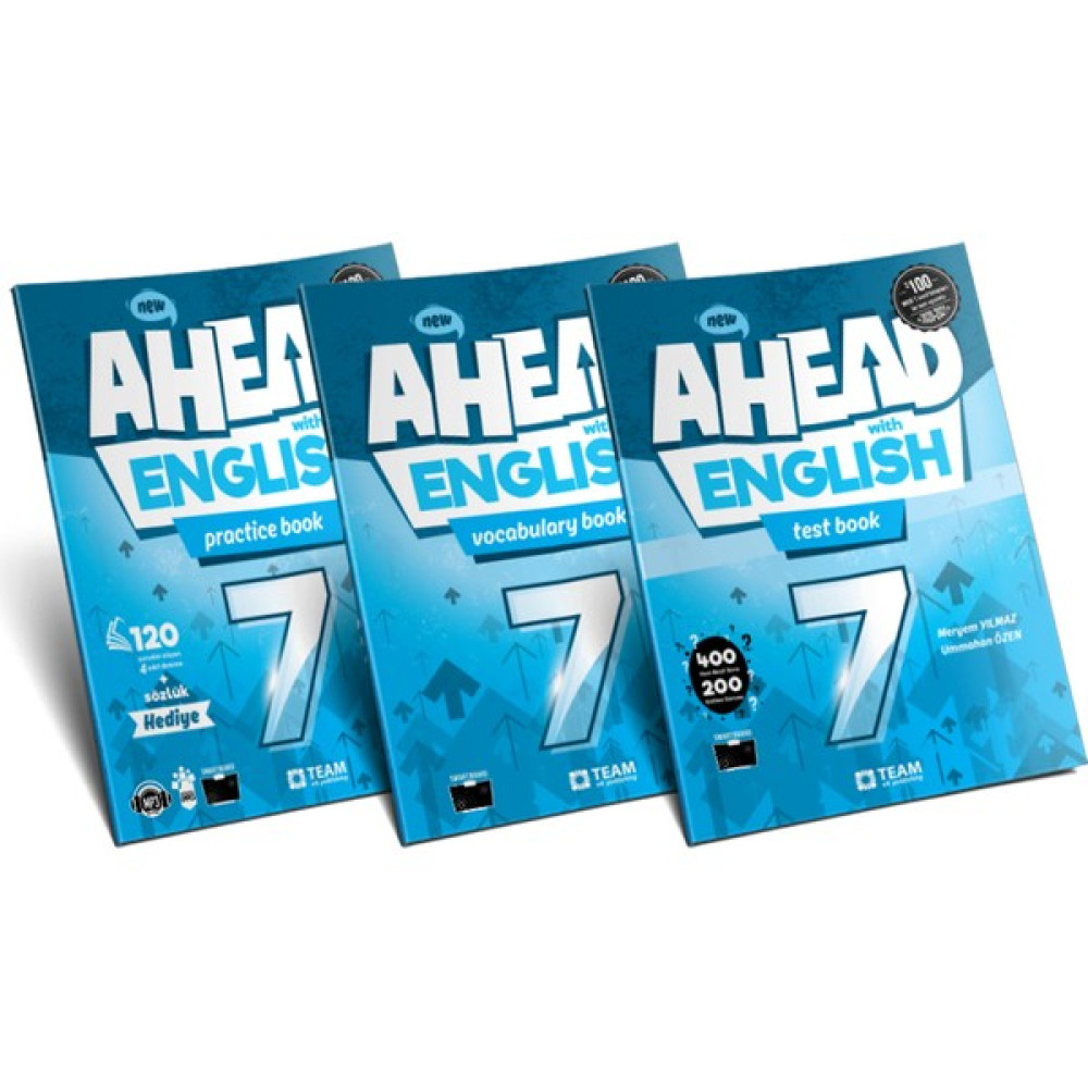 Team Elt Publishing 7. Sınıf Ingilizce Ahead With English Practice - Test Book - Vocabulary Book Tüm Dersler Fiyatı