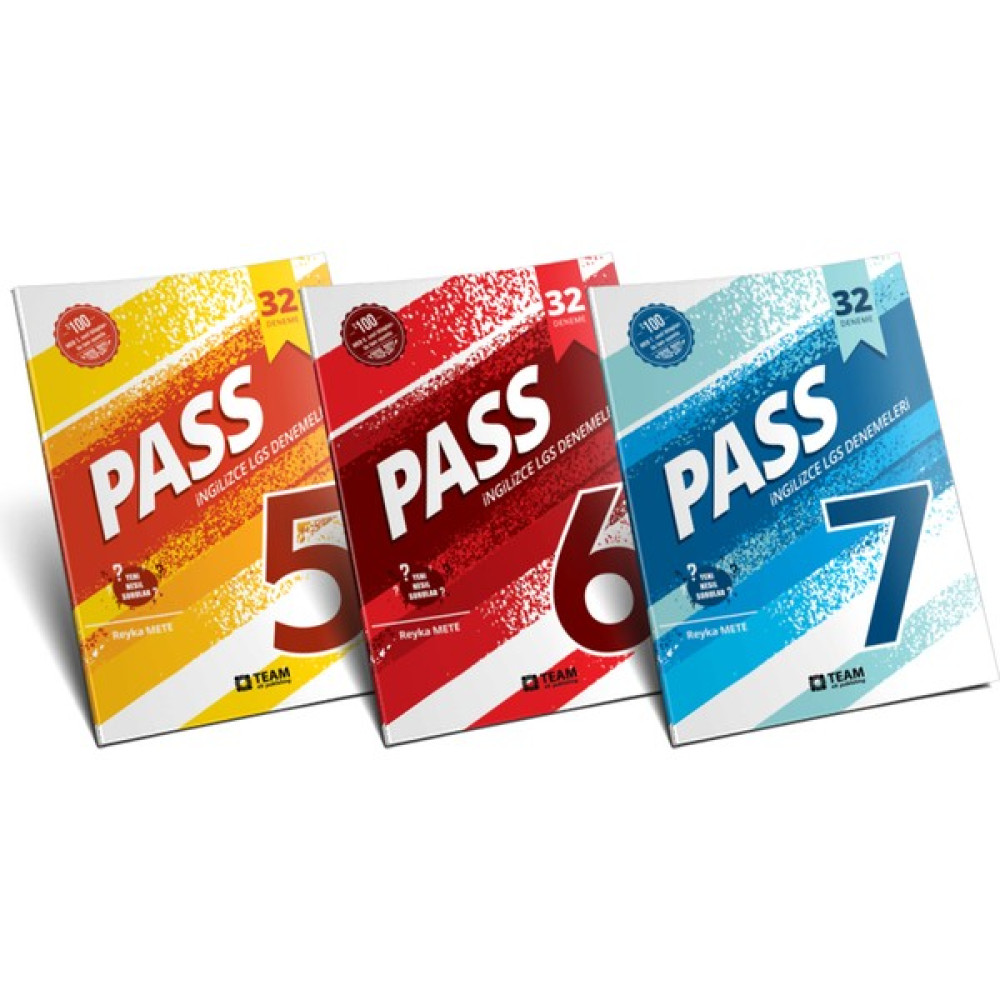 Team Elt Publishing 8. Sınıf LGS Ingilizce Pass 5-6-7 Yeni Nesil Deneme Sınavı Seti Tüm Dersler Fiyatı