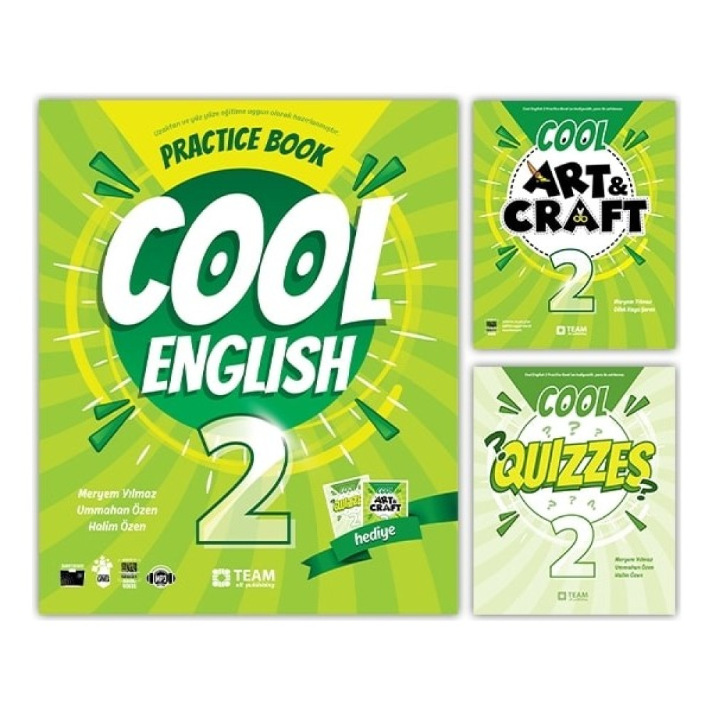Team Elt Publishing Cool English 2 Practice Book (+Cool Artcraft 2 +Quızzes) - Meryem Yılmaz Kaynak Kitapları Fiyatı