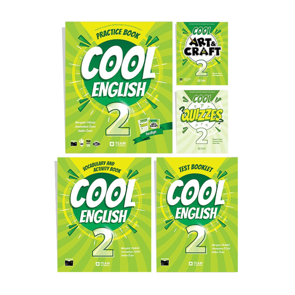 Team Elt Publishing Cool English 2. Sınıf 3lü Set *practice Book Vocabulary And Activity Book Test Booklet Yardımcı Kitaplar Fiyatı