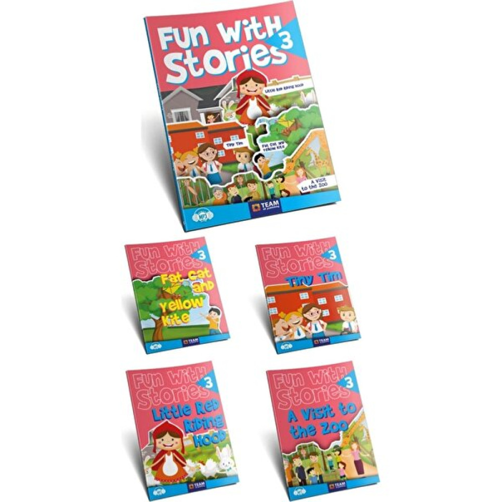Team Elt Publishing Ingilizce Hikaye Kitabı Seti 3 Kitap Fun With Stories Level 3-4-5 Tüm Dersler Fiyatı