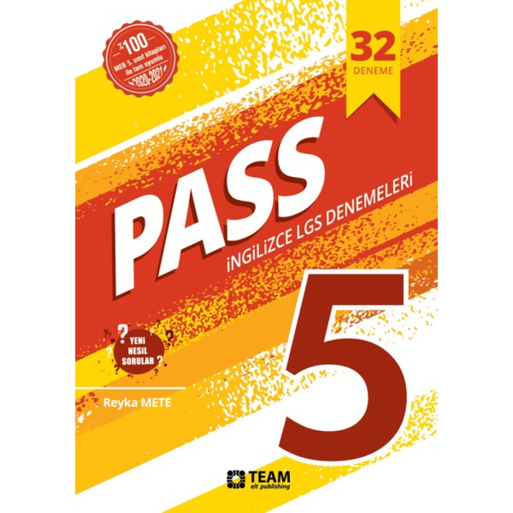 Team Elt Publishing Pass 5 - 32 Adet Yeni Nesil LGS Deneme Sınavı Eğitim Setleri Fiyatı