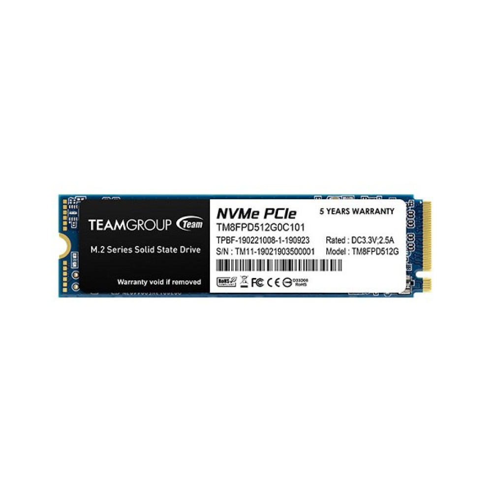 Team MP33 Pro 512GB 2100/1700MB/S Nvme Pcıe GEN3X4 M.2 SSD Disk (TM8FPD512G0C101) SSD / Solid State Drive Fiyatı