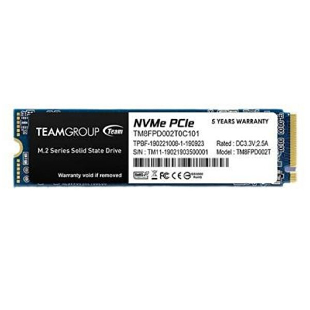 Team Mp33 Pro Tm8Fpd002T0C101 2 TB 2100/1700Mb/ S NVMe Pcie Gen3X4 M.2 SSD SSD / Solid State Drive Fiyatı