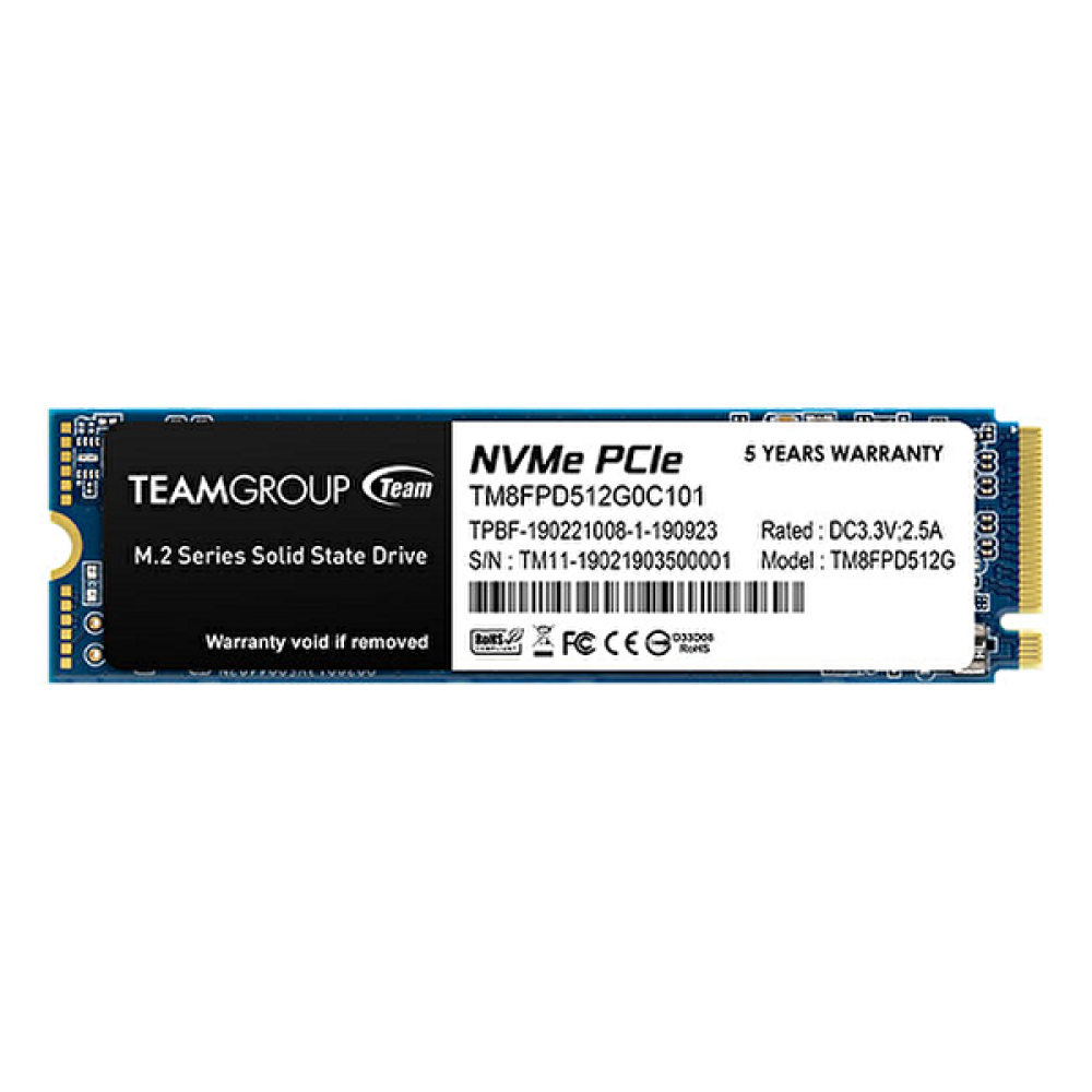 Team Mp33 Pro Tm8Fpd512G0C101 512 GB 2400/2100 MB/s NVMe PCIe Gen3x4 M.2 SSD SSD / Solid State Drive Fiyatı