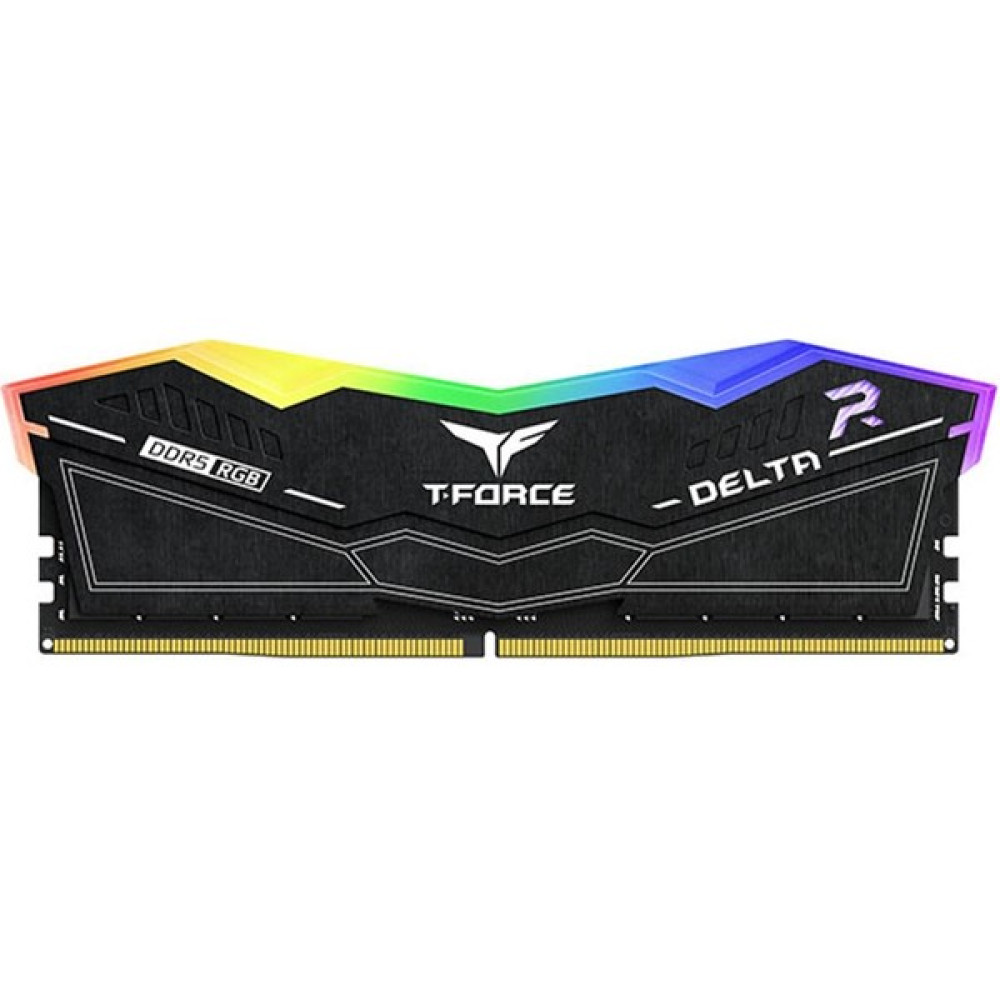 Team T-Force DELTA RGB Black 32GB(2x16GB) 5600Mhz DDR5 CL32 Gaming Ram (FF3D532G5600HC32DC01) RAM Bellekler Fiyatı