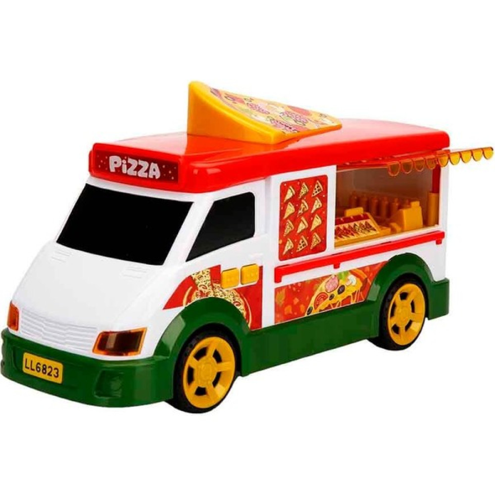 Teamsterz Sesli ve Işıklı Pizza Arabası - Renkli Oyuncak Fiyatı