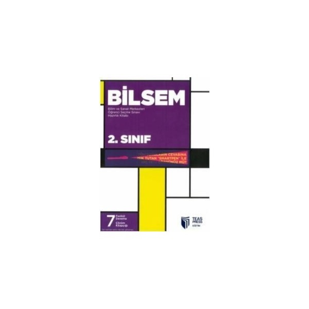 Teas Press Bilsem 2. Sınıf Çözümlü 7 Fasikül Deneme Tüm Dersler Fiyatı