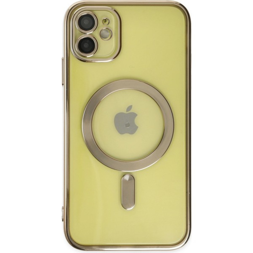 Tech Gross iPhone 11 Kılıf Kross Magneticsafe Kapak - Gold Cep Telefonu Kılıfı Fiyatı
