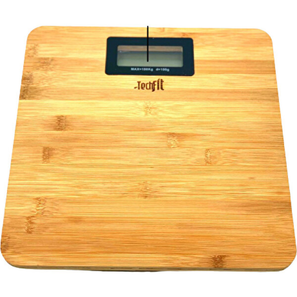 Techfit Bambu Banyo Baskülü Yüksek Hassasiyetli Darbelere Dijital Dayanıklı Terazi Tf 1065 Max 180KG - Kahverengi Baskül & Tartılar Fiyatı
