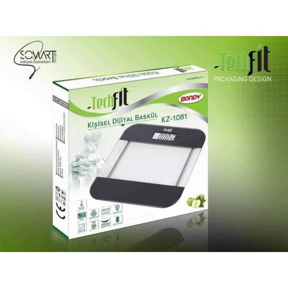 Techfit Dijital Banyo Tartı Baskül Baskül & Tartılar Fiyatı