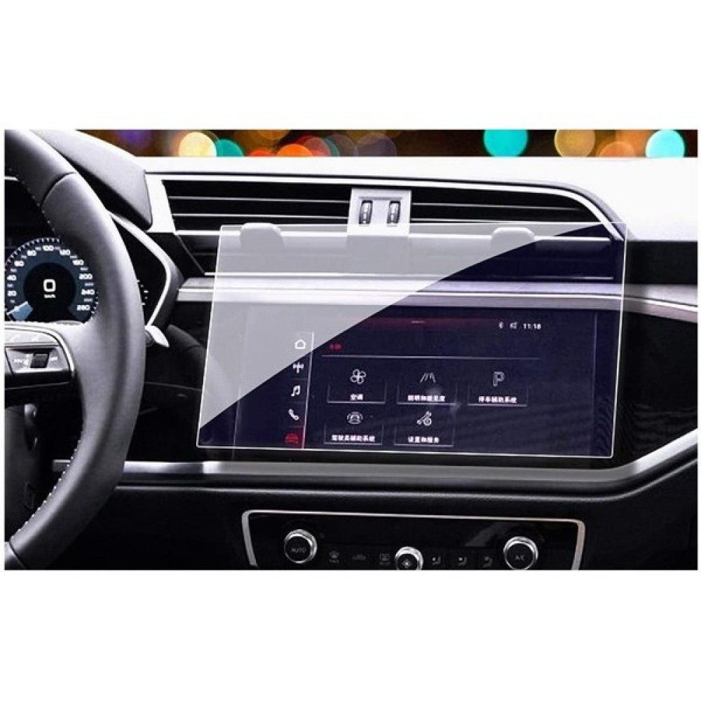 Techmaster Audi Q3 2019 2020 Navigasyon Temperli Ekran Koruyucu - Şeffaf Oto Boyaları Fiyatı