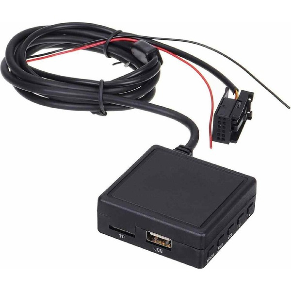Techmaster Bmw E85 83 Z4 X3 Mini Cooper Bt 5.0 Mikrofonlu Aux Adaptörü SKU10 USB Tf Kart Girişi - Siyah Cep Telefonu Araç Kiti Fiyatı