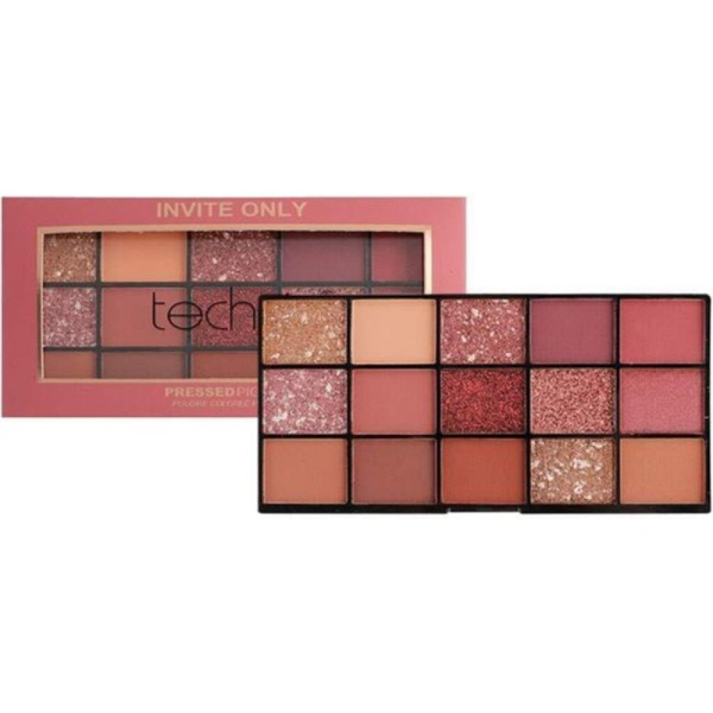 Technic Invite Only Pressed Pigment Palette 15'li Far Paleti Göz Farı Fiyatı