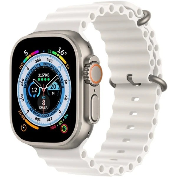 Technodia T10 Ultra Watch8 Akıllı Saat Infinite Display 2.09 Inc 49MM Kilitli Kasa 2 Kordonlu - Beyaz Akıllı Saat Aksesuarı Fiyatı