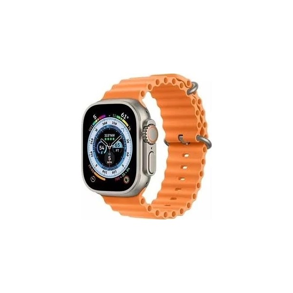Technodia T10 Ultra Watch8 Akıllı Saat Infinite Display 2.09 Inc 49MM Kilitli Kasa 2 Kordonlu - Turuncu Akıllı Saat Aksesuarı Fiyatı