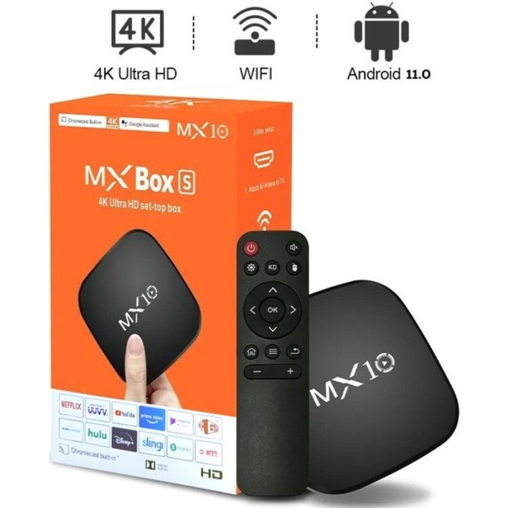 Technodoc Android Box Tv Mx Box S - Siyah Uydu Alıcıları Fiyatı