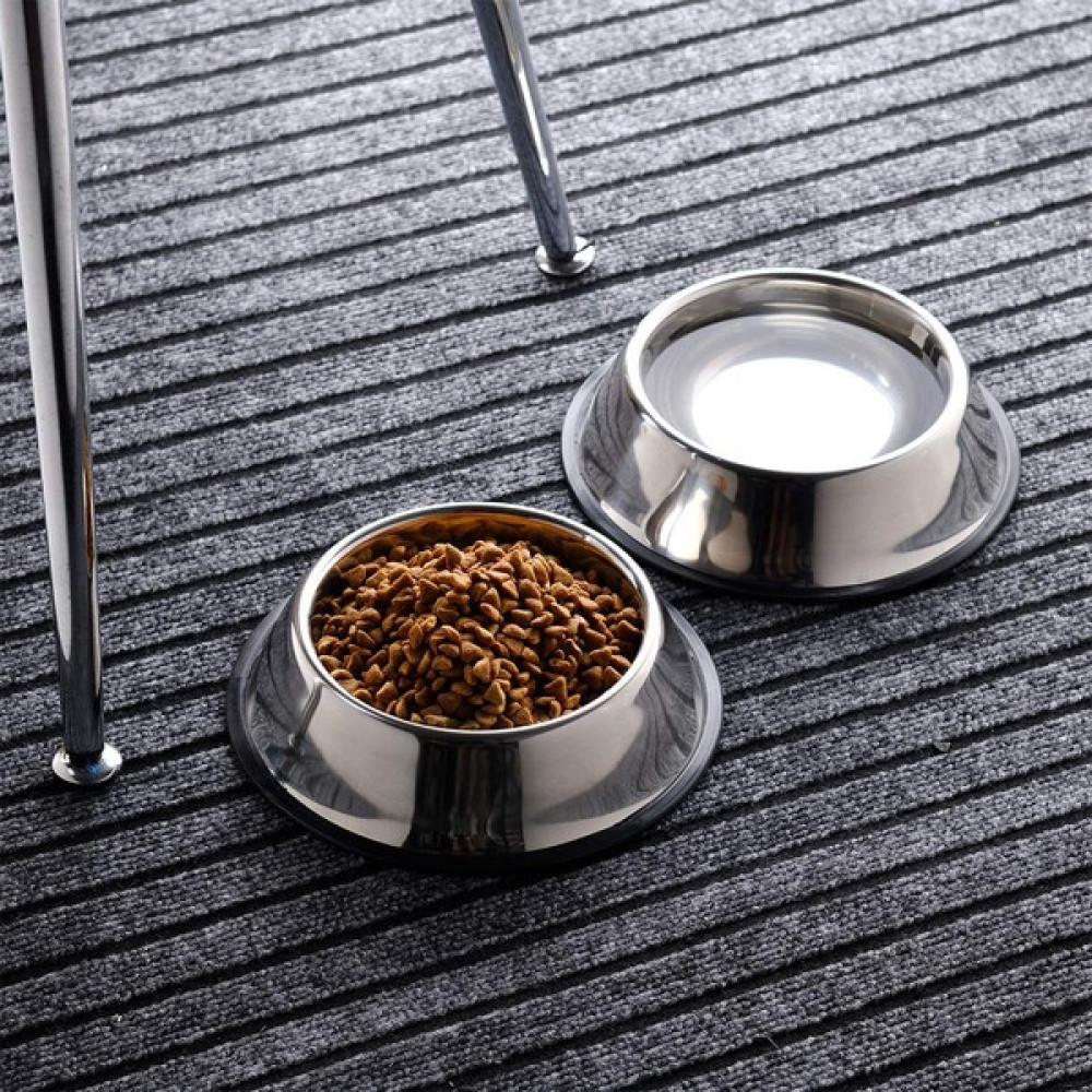 Technojet 2 Adet Metal Kedi ve Köpek Mama Su Kabı 16 cm Evcil Hayvan Ürünleri Fiyatı