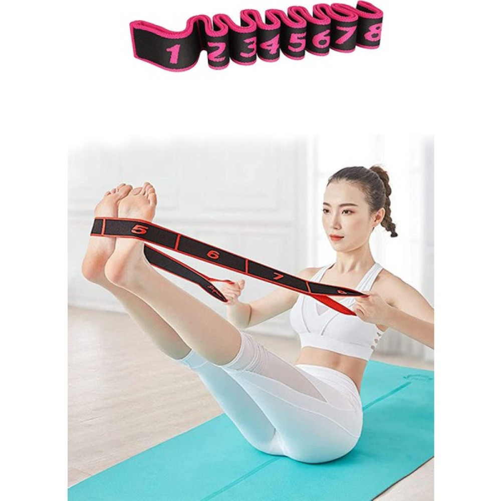 Technojet 8 Seviyeli Direnç Bandı Spor Egzersiz Aerobik Pilates Squat Lastiği Fitness Yoga Kondisyon Aletleri Fiyatı