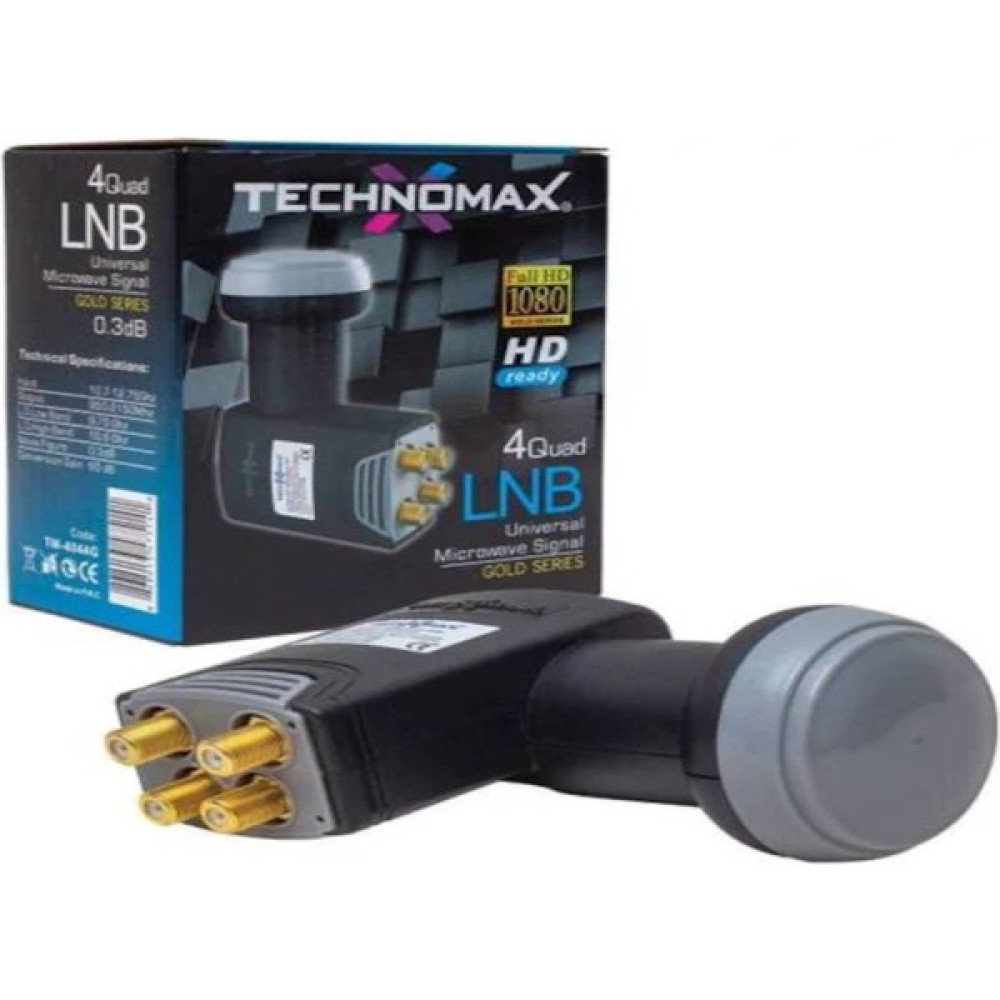 Technomax 4'lü Lnb TM-4044G Uydu Alıcıları Fiyatı