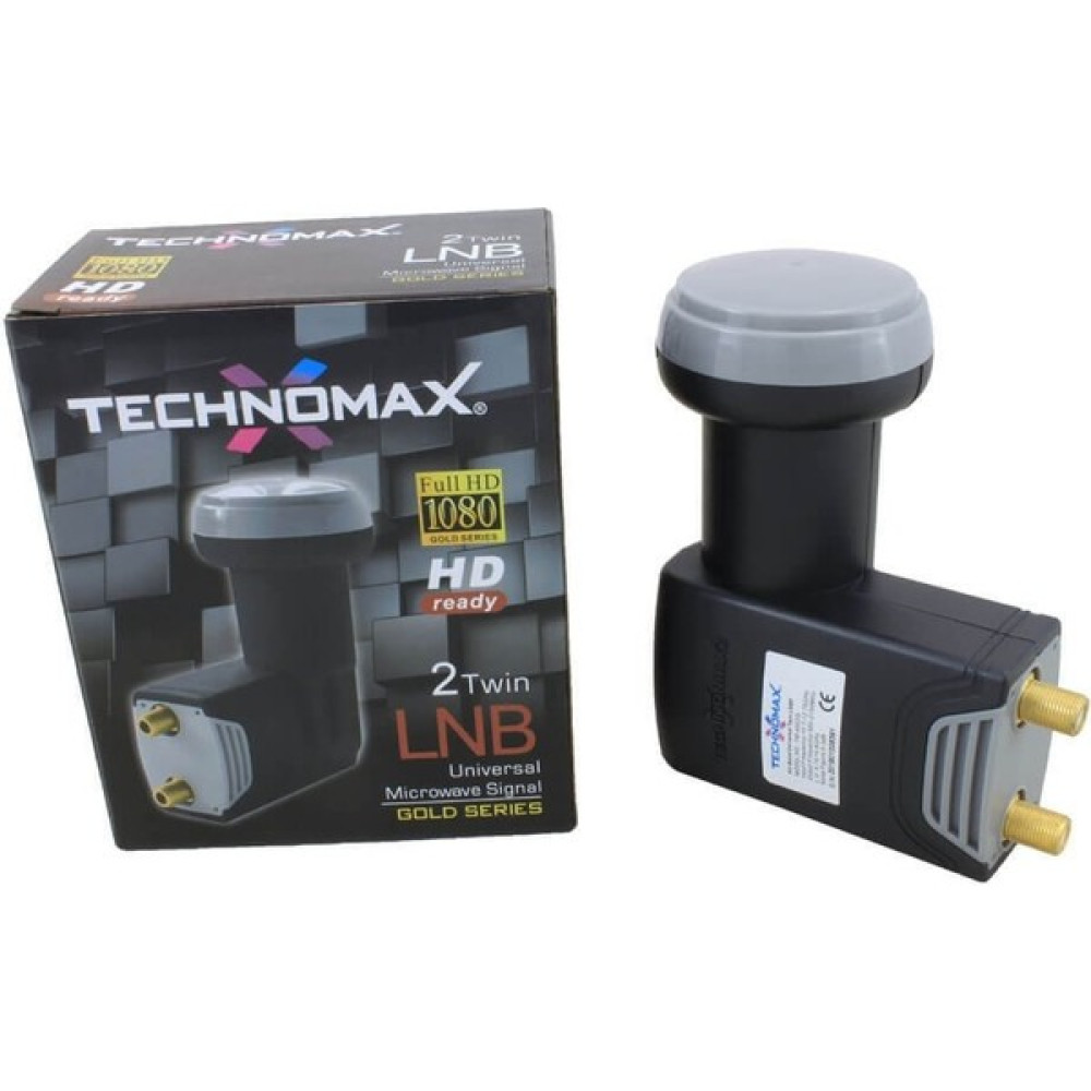 Technomax Çanak Uydu 2'li Lnb Gold Seri HD LNB ler Fiyatı