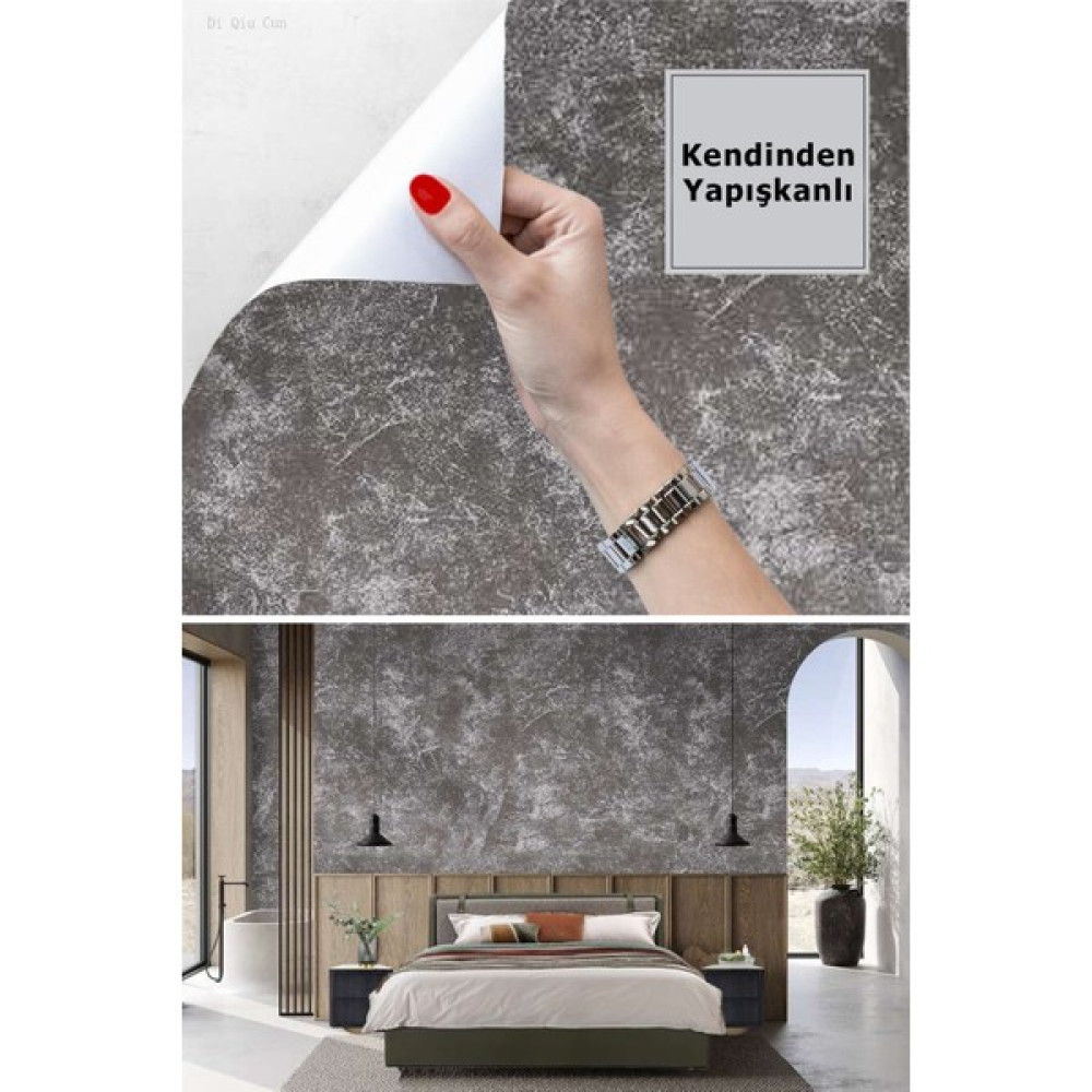 Technosmart 60 x 200 cm Antra Desenli Kendinden Yapışkanlı Duvar Kağıdı Mutfak Dolap Kaplama Dekorasyon Yapı Kimyasalları & Yapıştırıcılar Fiyatı