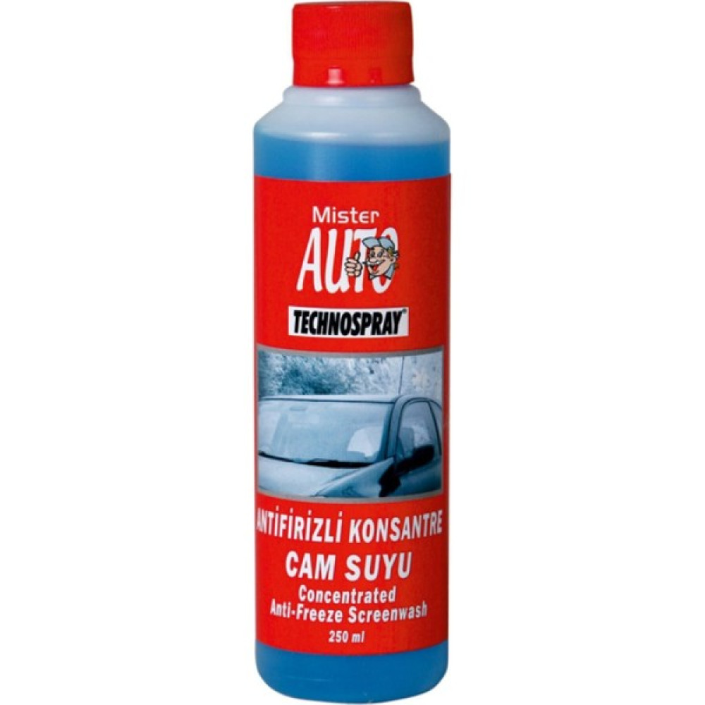 Technospray Antifirizli Konsantre Cam Suyu 250 Ml. Oto Boyaları Fiyatı