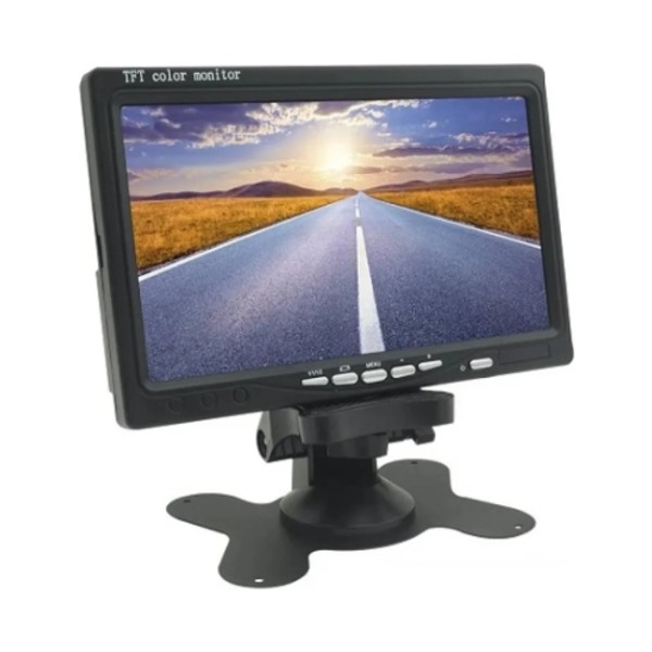 Technozi 7 '' Inch Tüm Araçlara Uygun Araç Monitörü Kumandalı - Siyah Monitör Fiyatı