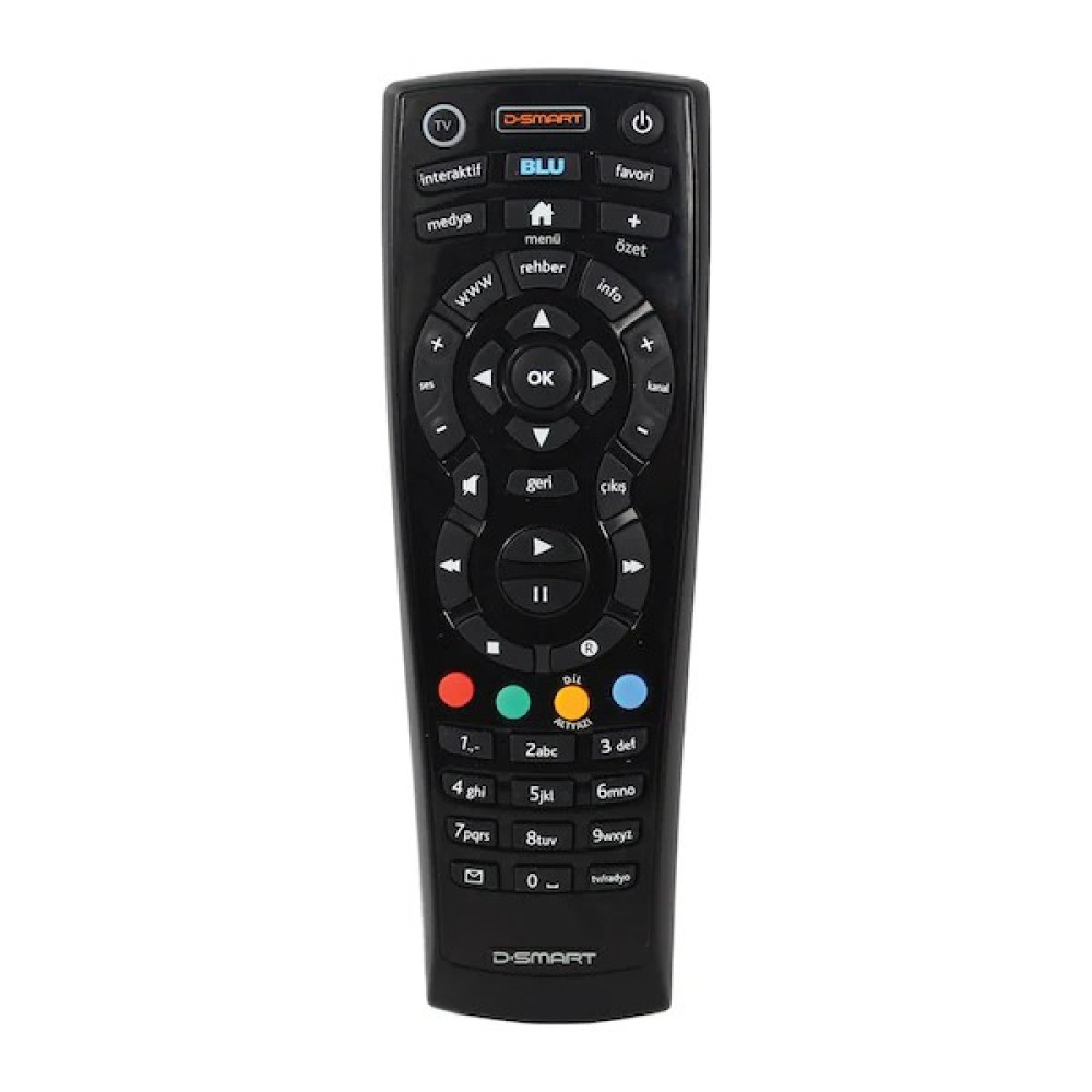 Technozi D-Smart Akıllı Blu Uzaktan Kumanda MAPP-1624 - Siyah TV Aksesuarları Fiyatı