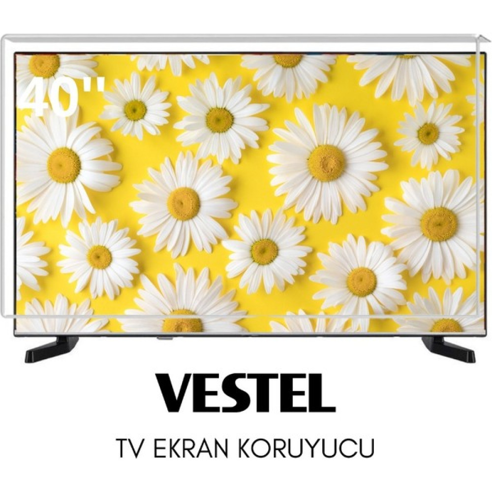 Technozi Vestel Uyumlu 40" Inç 102 Ekran Tv Koruyucu Kırılmaz Paneli - 40 inç Oto Boyaları Fiyatı