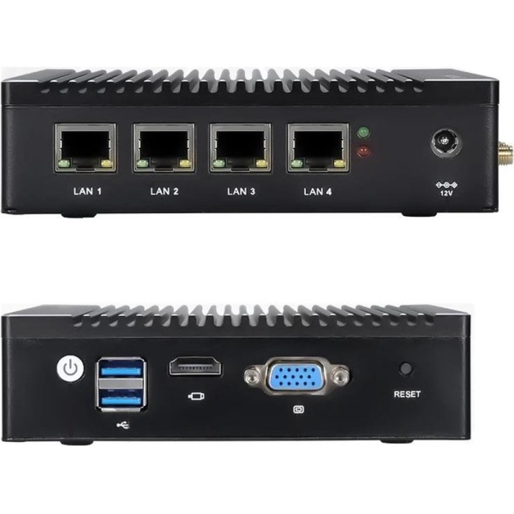 Techstorm K10 F12 4lan Intel N3700 8GB128GB SSD Freedos Mini Pc Masaüstü Bilgisayar Fiyatı