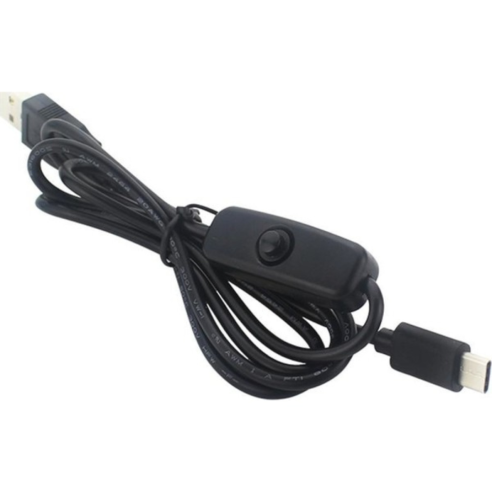 Techstorm Raspberry Pi İçin USB To Type-C 5V 3A On/Off Güç Kablosu Oyun & Hobi Fiyatı