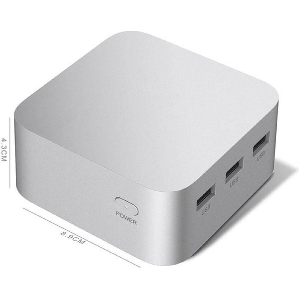 Techstorm Silver Port Intel Celeron N5095 8gb Ram 128GB Rom WIN11 Pro 2xethernet 3xhdmı 2.0 Mini Pc Masaüstü Bilgisayar Fiyatı