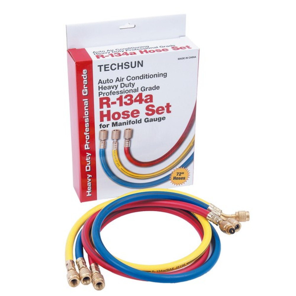 Techsun Gaz Şarj Hortumu 90CM 3'lü Takım R22-134-404 Isıtma & Soğutma Fiyatı