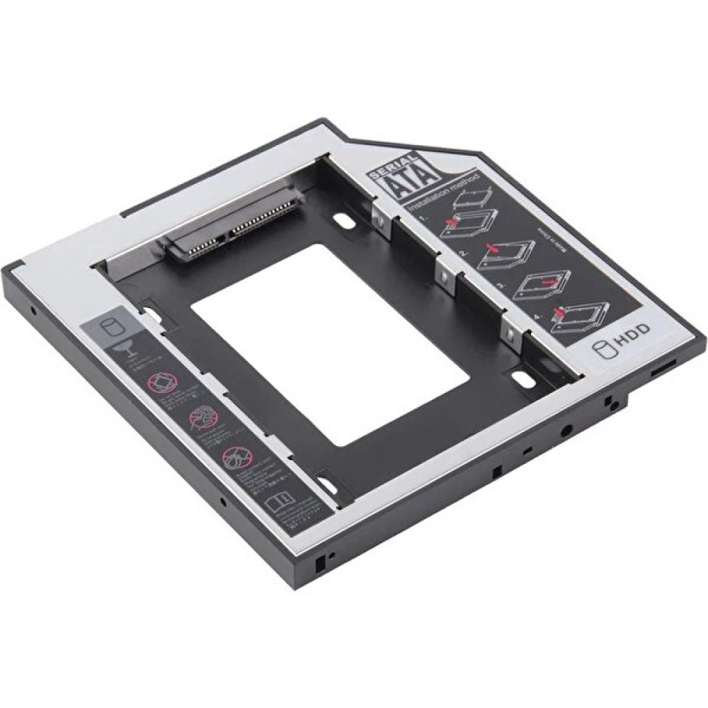Techtic 12.7mm Sata HDD Harddisk Caddy Kızak Kutu Laptop SSD Notebook - Beyaz HDD Kutuları Fiyatı