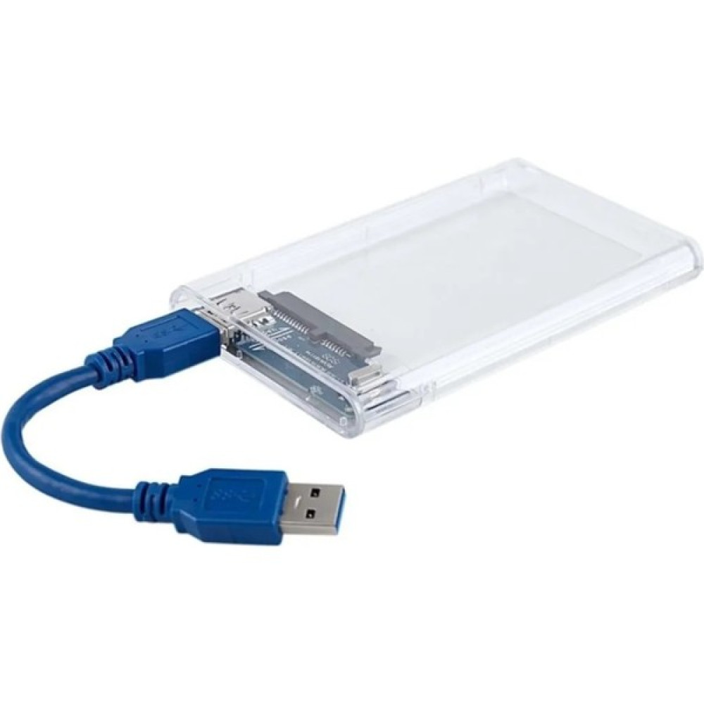 Techtic Şeffaf 2.5 Inç USB 3.0 Sata SSD Harddisk Kutusu Harici HDD Notebook HDD Kutuları Fiyatı