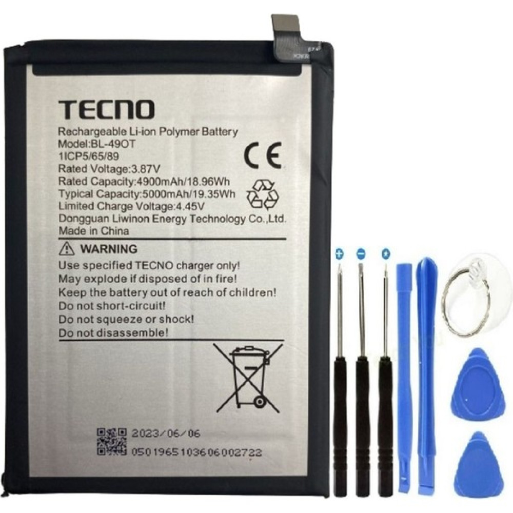 Tecno Alphone Tecno Camon 20/ Camon 20 Pro Pil Batarya BL-49OT+TAMIR Set Oto Boyaları Fiyatı
