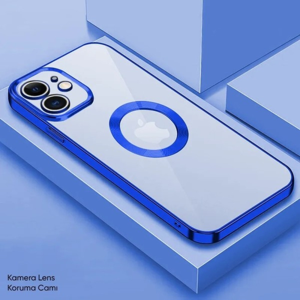 TecnoLab Phone 12 Kılıf Logo Detaylı Kamera Korumalı Kılıf - Açık Mavi Cep Telefonu Kılıfı Fiyatı