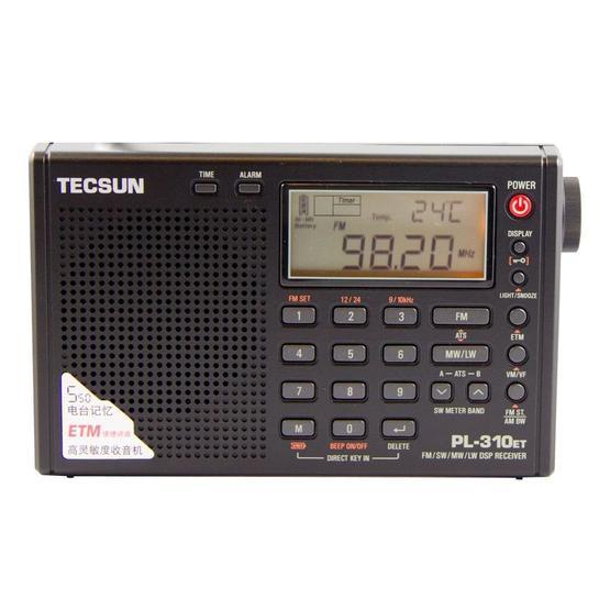 Tecsun PL-310ET Dünya Radyosu Alarmlı Saatler & Radyolar Fiyatı