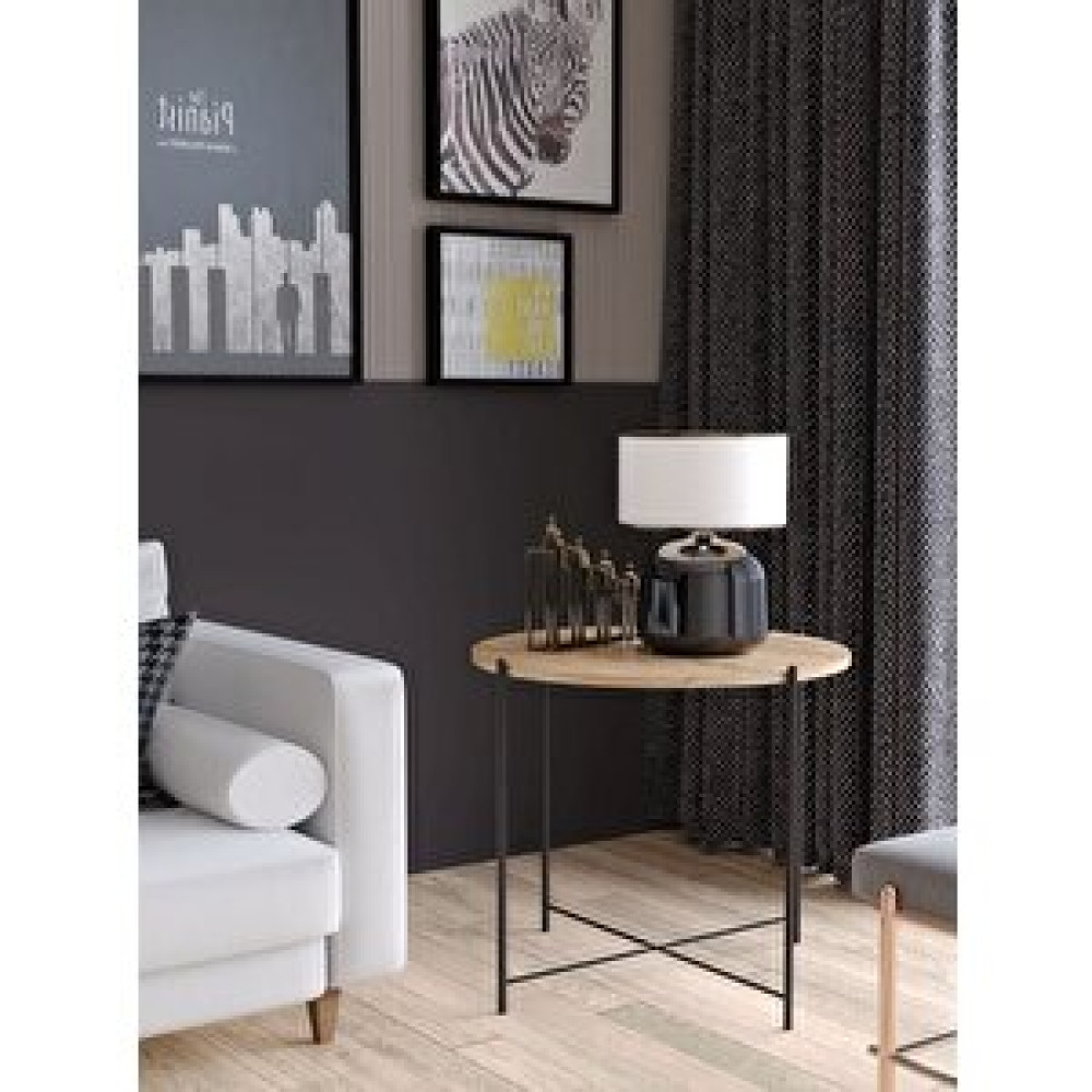 Tedarik Center Metal Ayaklı 49x50 Sehpa Dekoratif Yuvarlak Sehpa Servis Sehpası Orta Sehpa Fiyatı