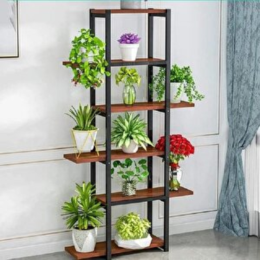 Tedarik Center Zambak Şık Tasarımlı 6 Raflı Çiçeklik Çok Amaçlı 6 Katlı Modern Saksılık 150x60 Cm Saksı ve Aksesuarları Fiyatı