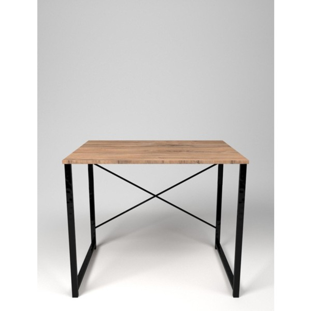 Tedarikcenter Çalışma Masası 90 x 60 cm Metal Ayaklı Bilgisayar Masası Ofis Çalışma Masası - 90 x 60 x 70 cm - Çam Çalışma Masası Fiyatı