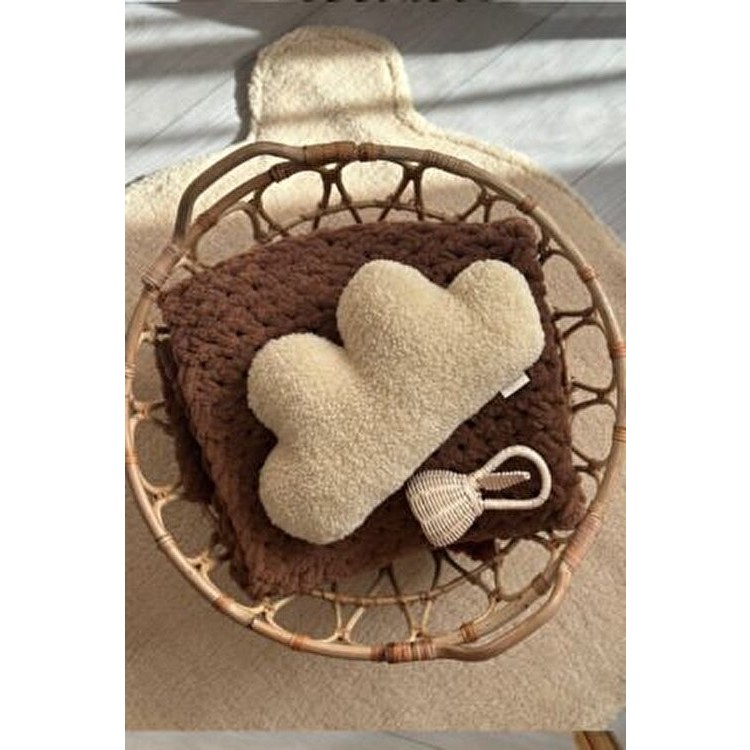 Teddy Bulut Yastık Çocuk Odası,bebek Odası Aksesuar - Ekru Yastık Kılıfı Fiyatı