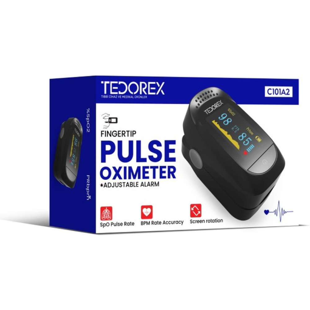 Tedorex Parmak Tipi Pulse Oksimetre Hava Temizleme - Nemlendirme Cihazları Fiyatı