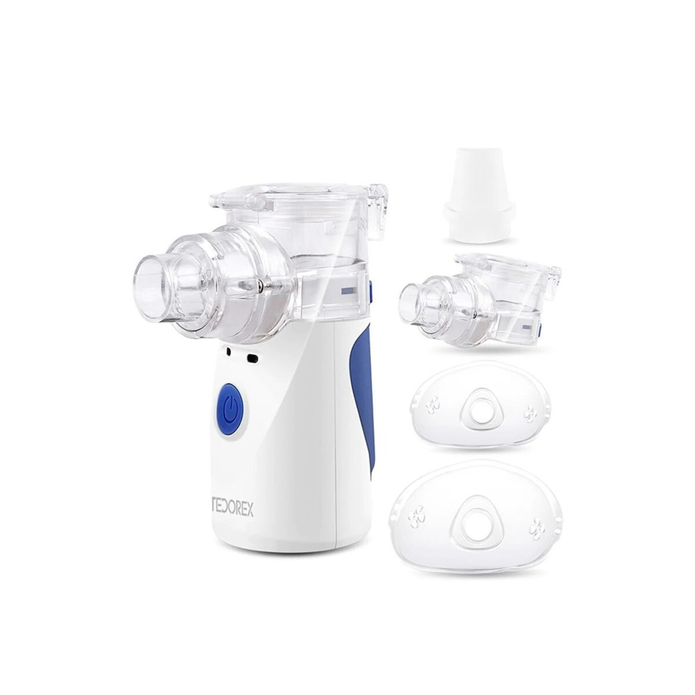 TEDOREX Taşınabilir Nebulizatör Makinesi Tıbbi Atomizer Nebulizatör Inhalatör Sessiz Inhaler Nemlendirme Sağlık Fiyatı