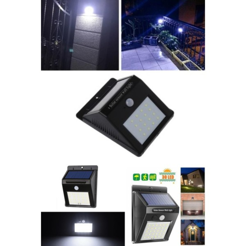 Tedost Sensörlü Solar Duvar Lambası 20 Ledli Led Aydınlatmalar Fiyatı